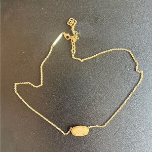 Kendra Scott Gold Necklace
